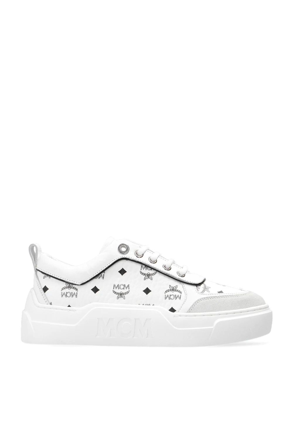WHITE Sneakers with logo