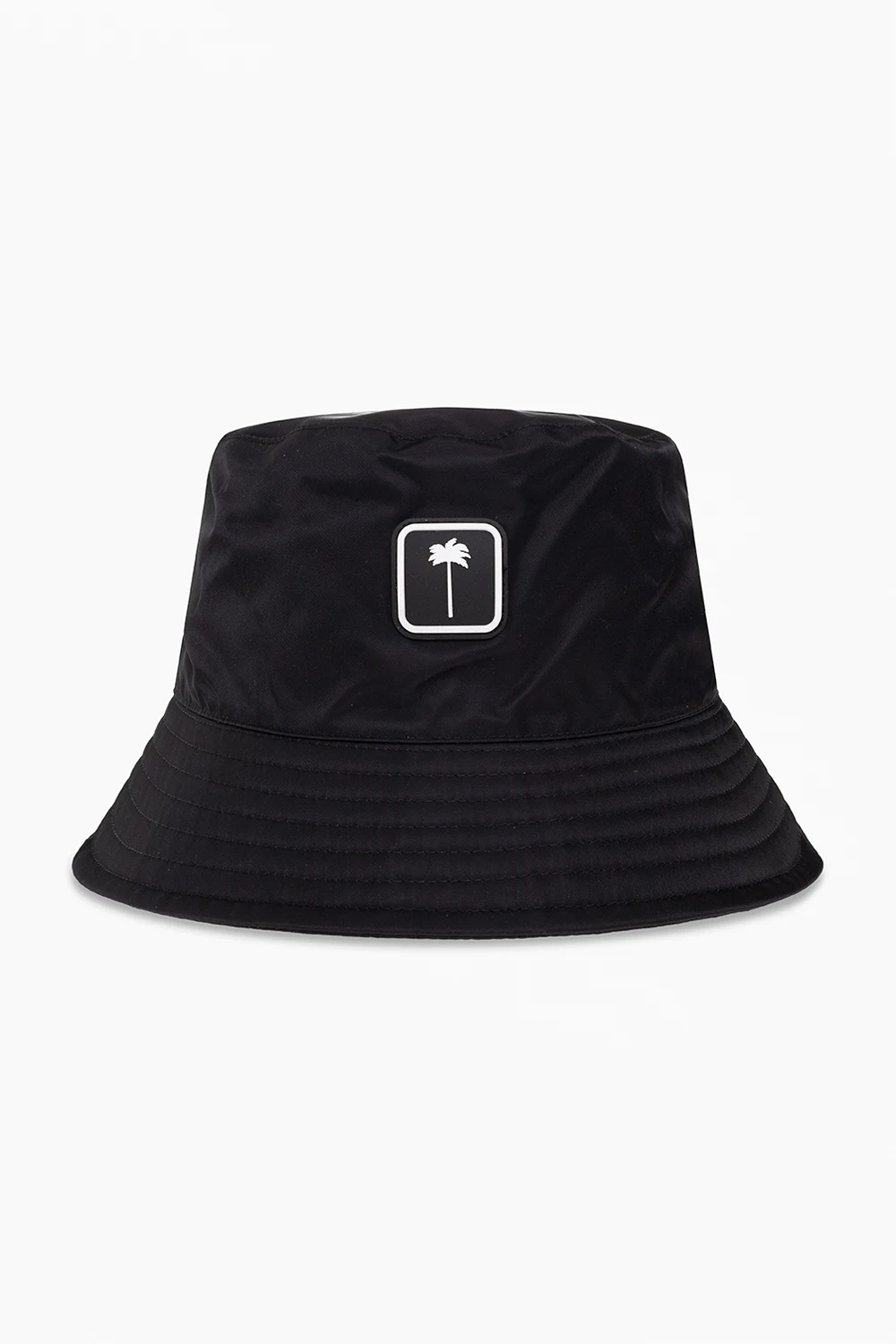 BLACK Bucket hat with logo