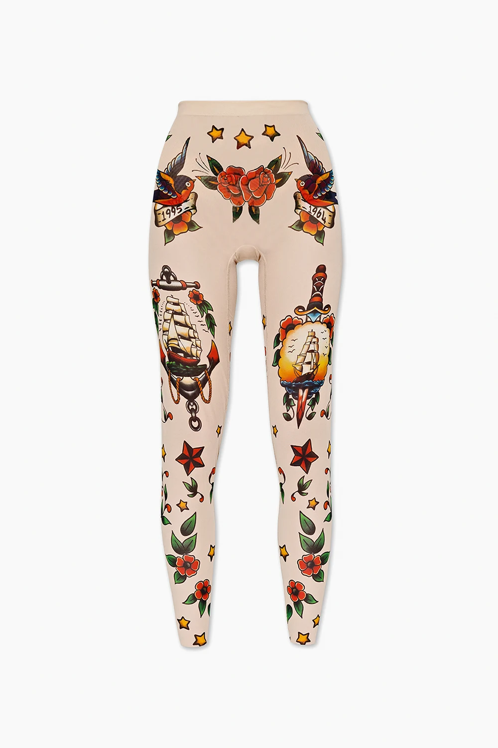 Legginsy ze wzorem