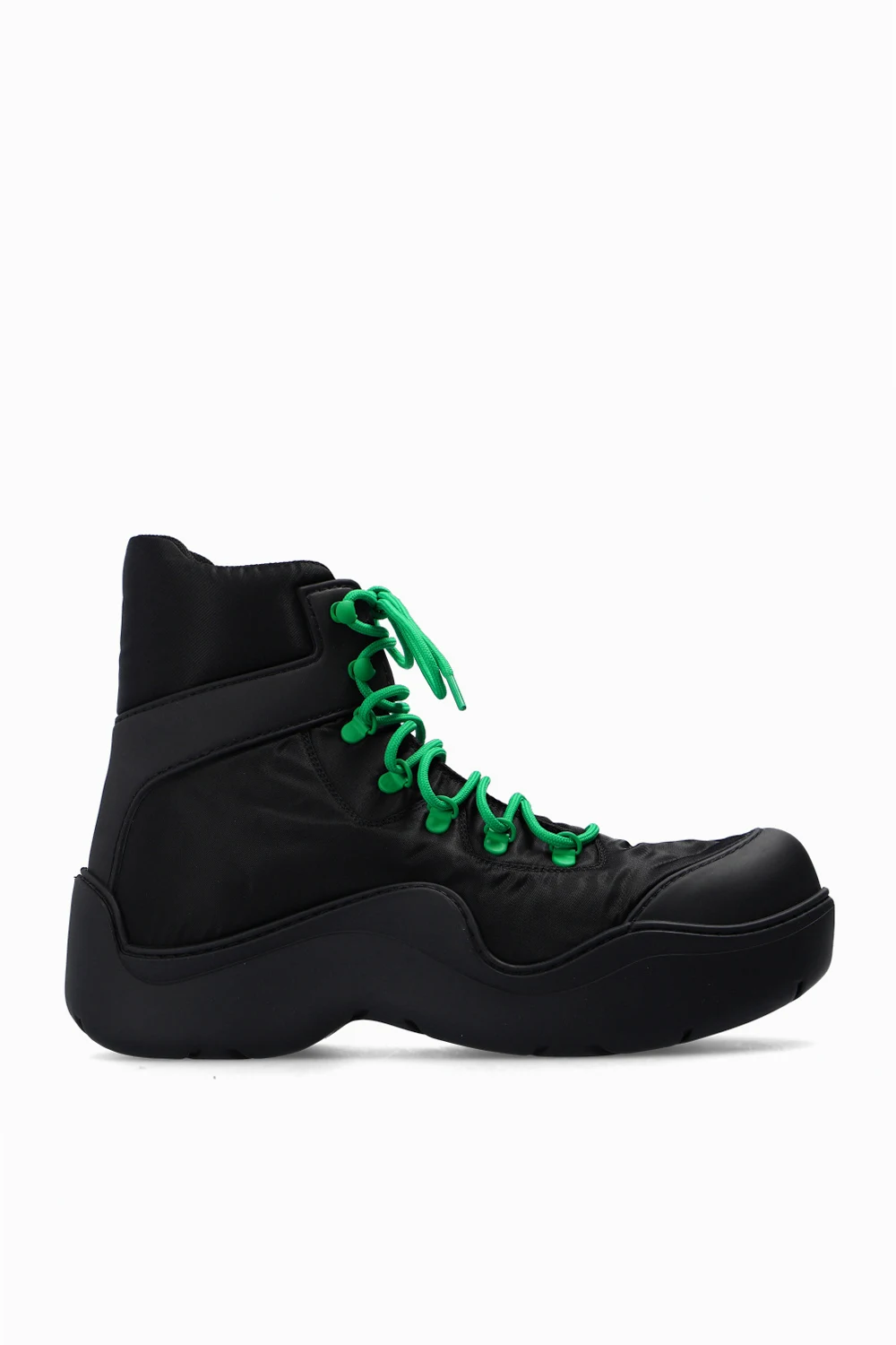 Lace-up platform boots