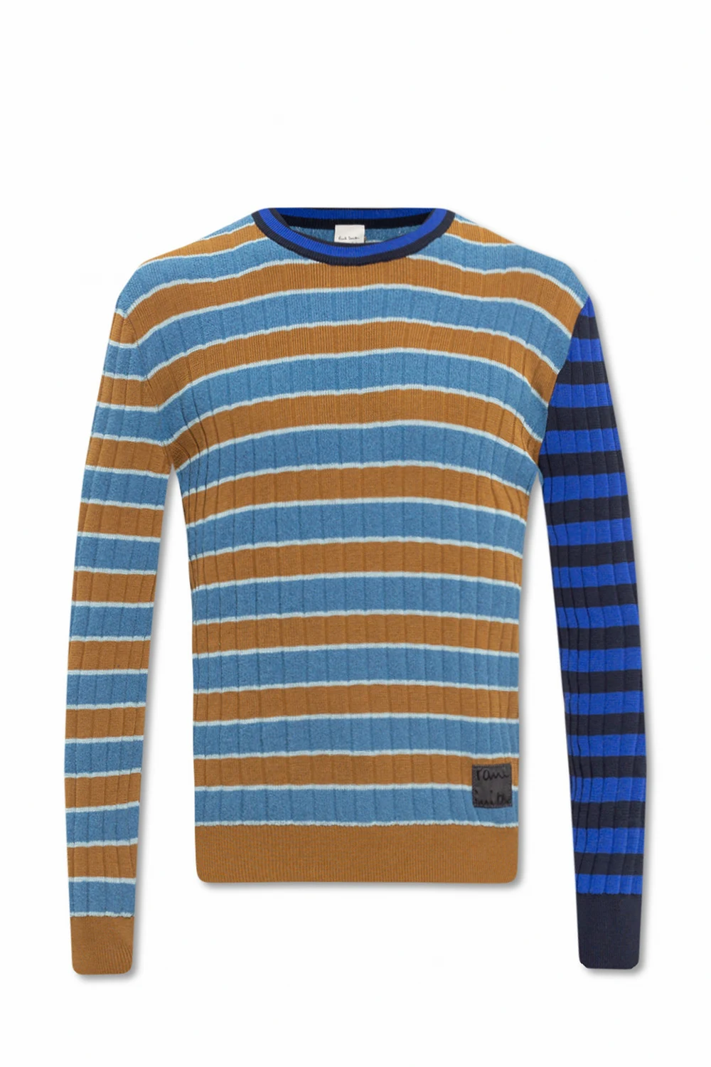 Sweter ze wzorem w pasy