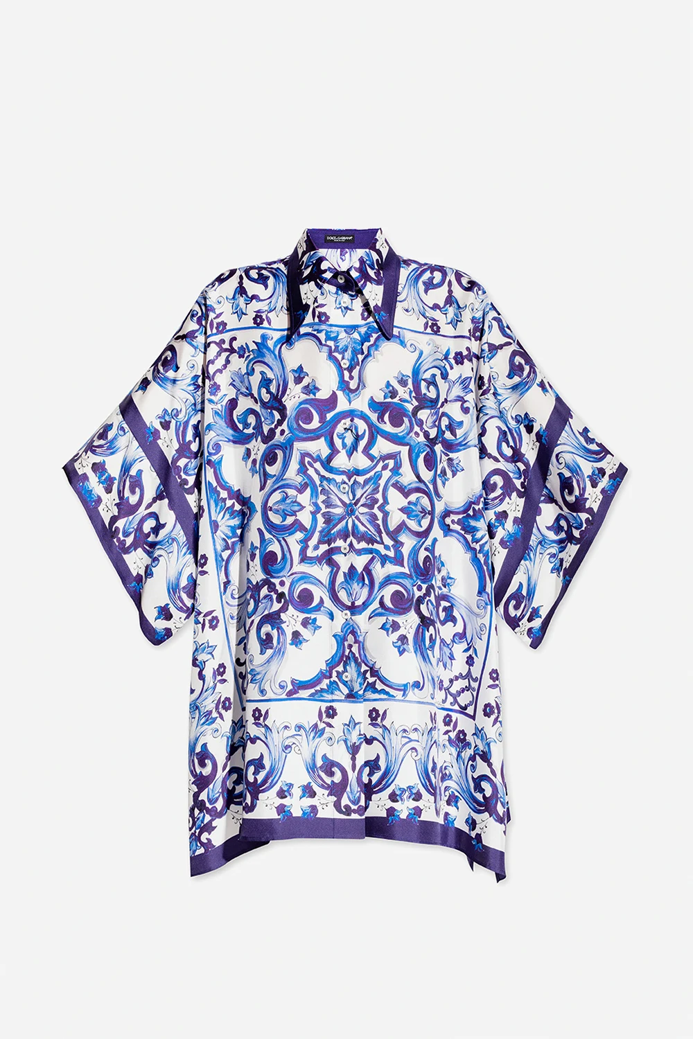 BLUE Patterned shirt