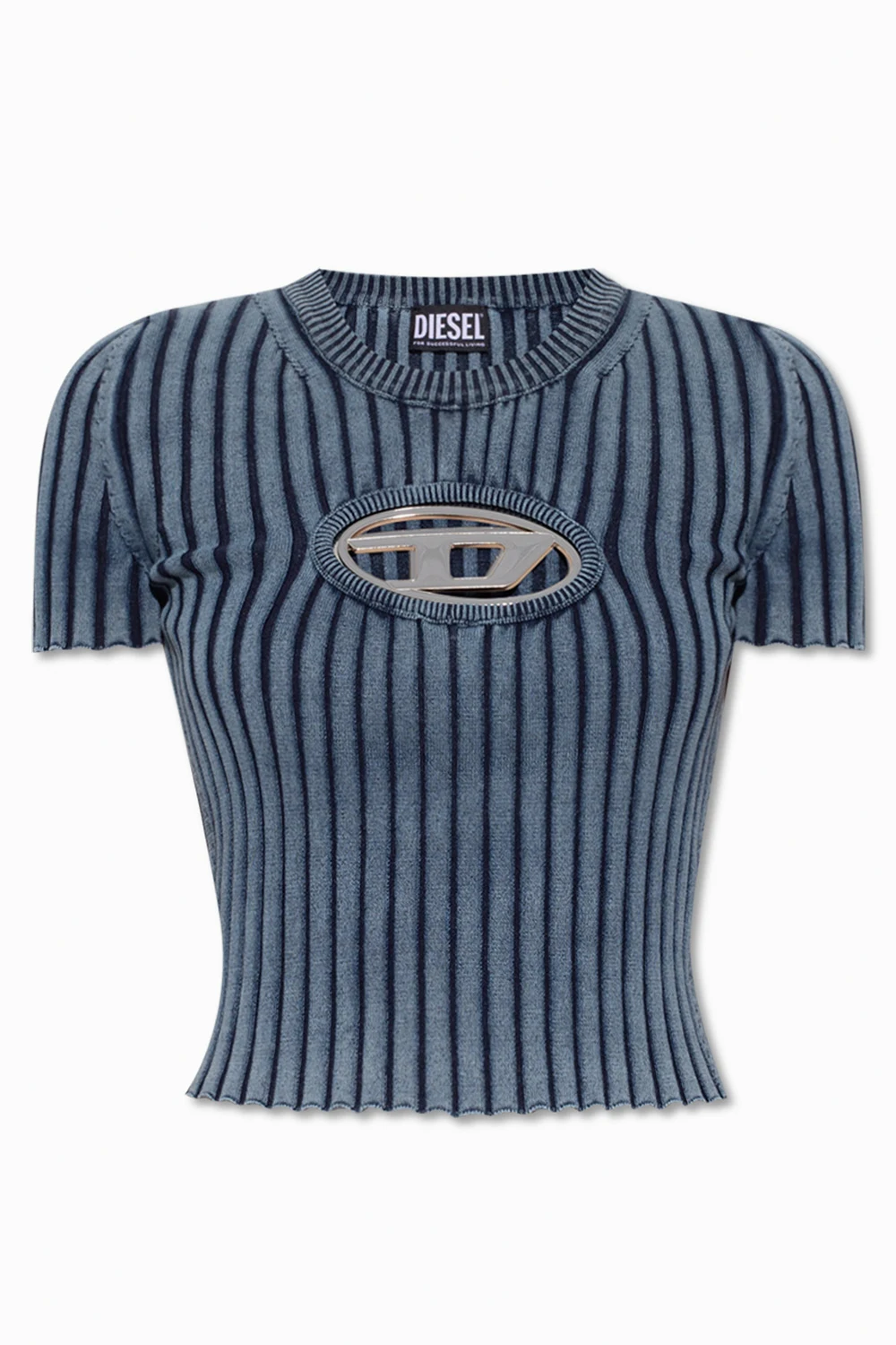 BLUE ‘M-Anaheim’ ribbed top