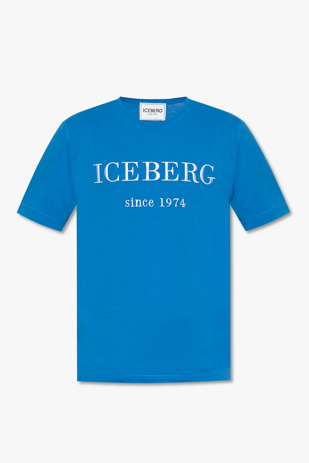 BLUE T-shirt with logo