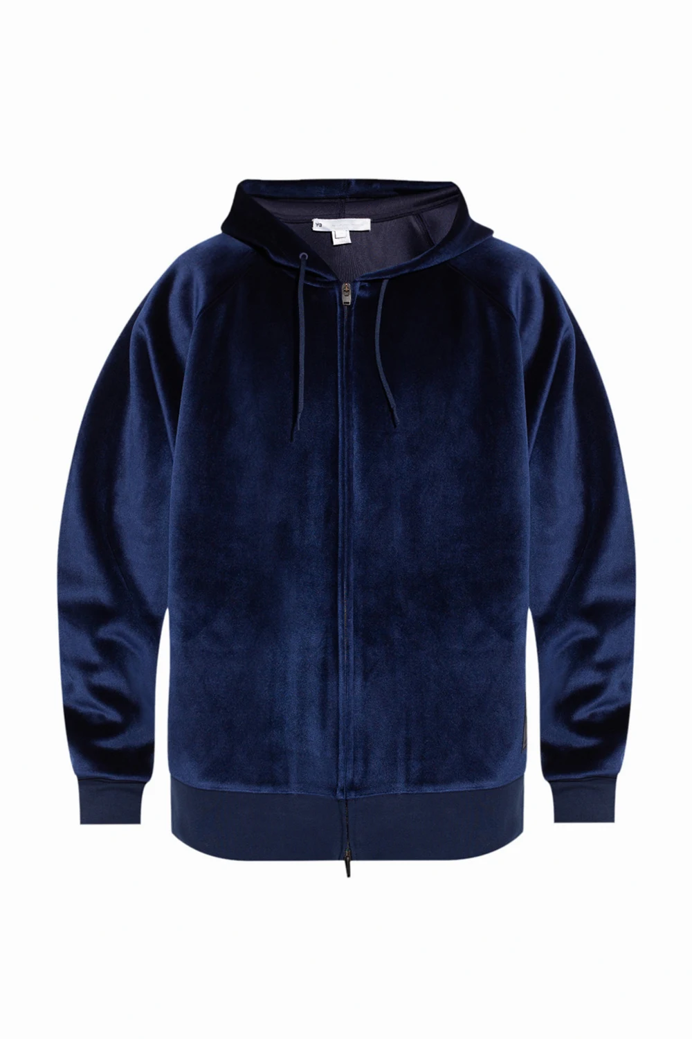 NAVY BLUE Velour sweatshirt