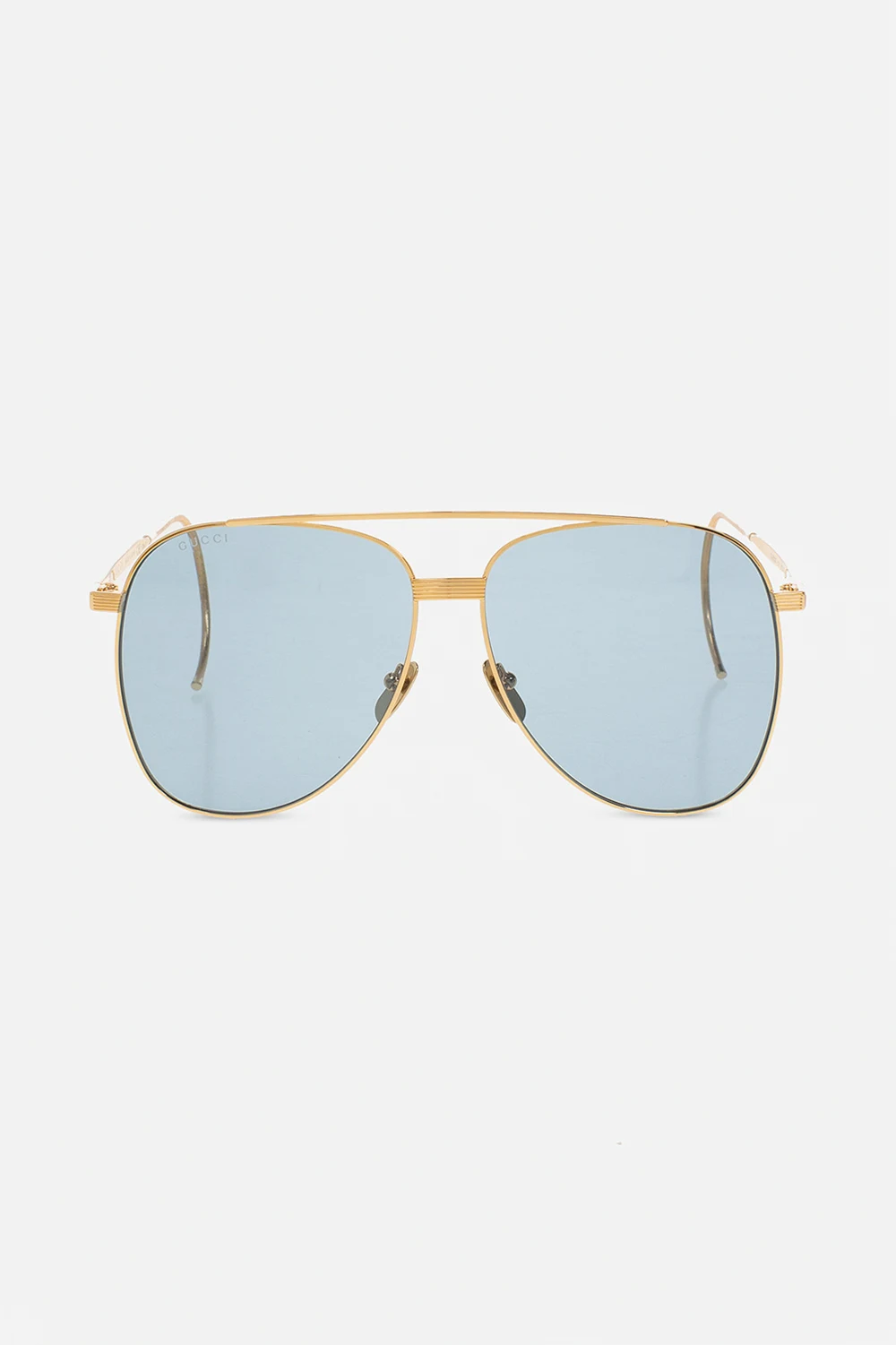Logo-engraved sunglasses