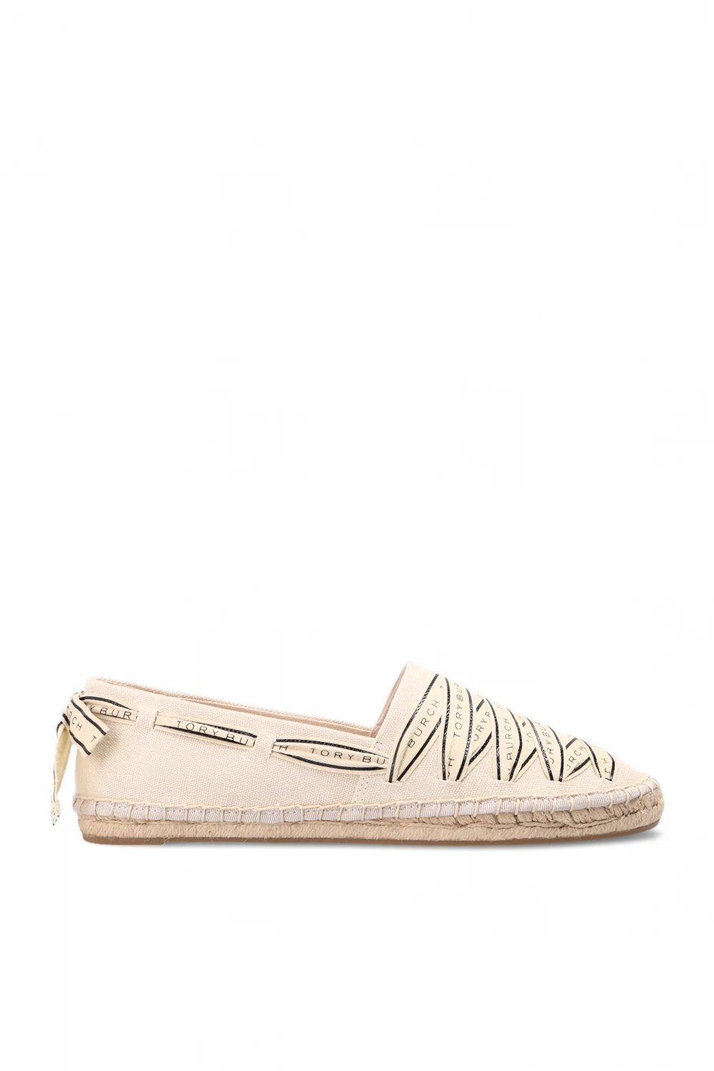 beige ‘Tory’ espadrilles with logo