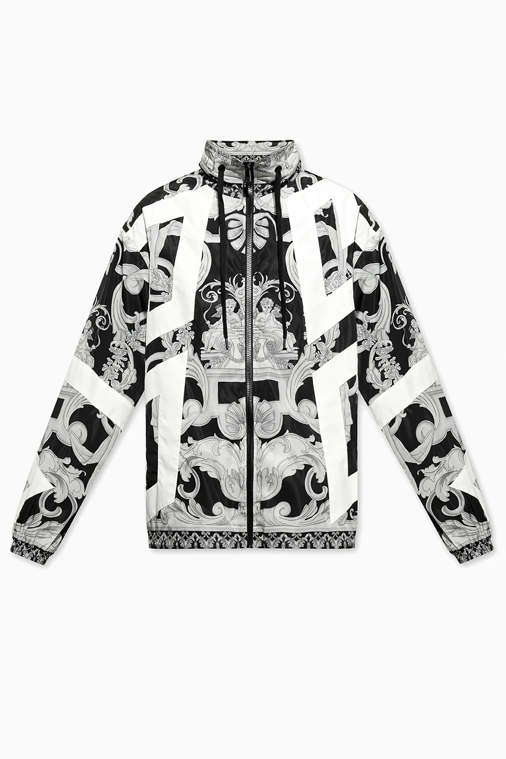 WHITE Track jacket