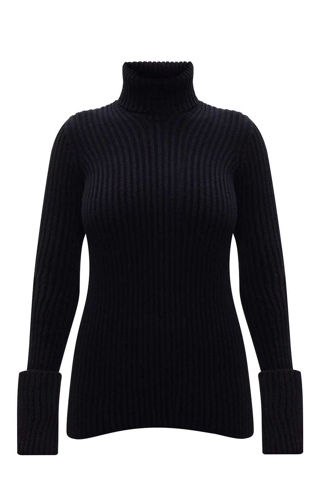 Wool turtleneck sweater