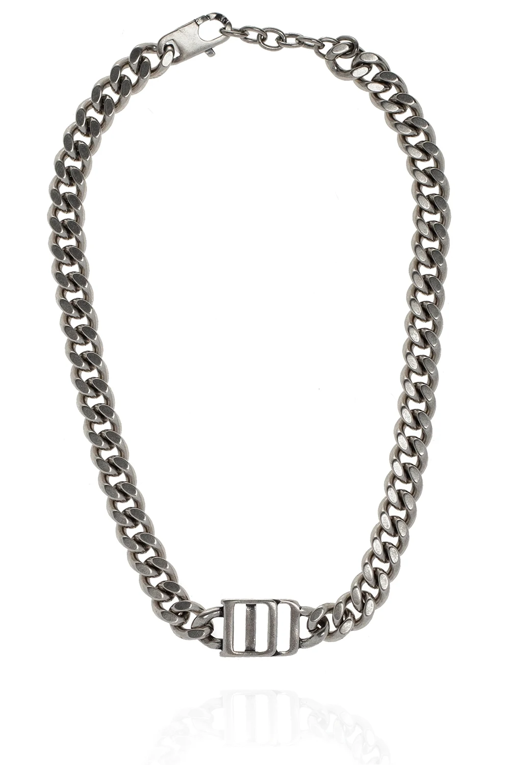 SILVER Brass necklace