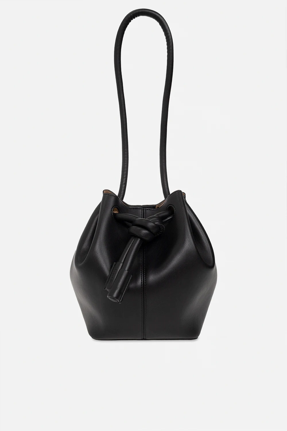 BLACK ‘Elongated Small’ bucket bag