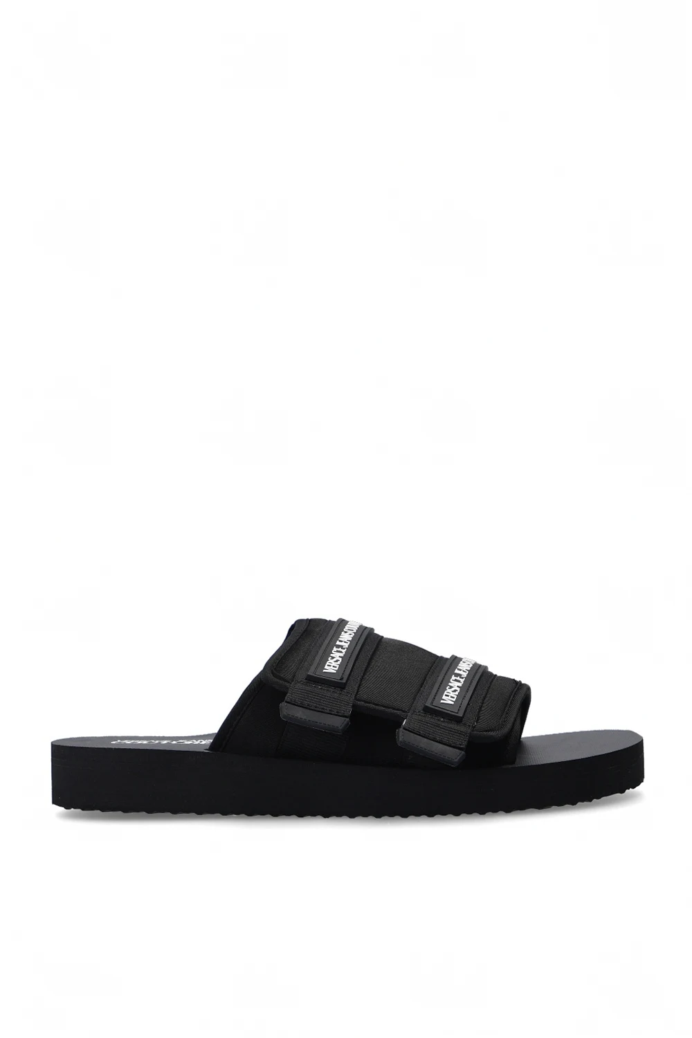 BLACK Slides with logo