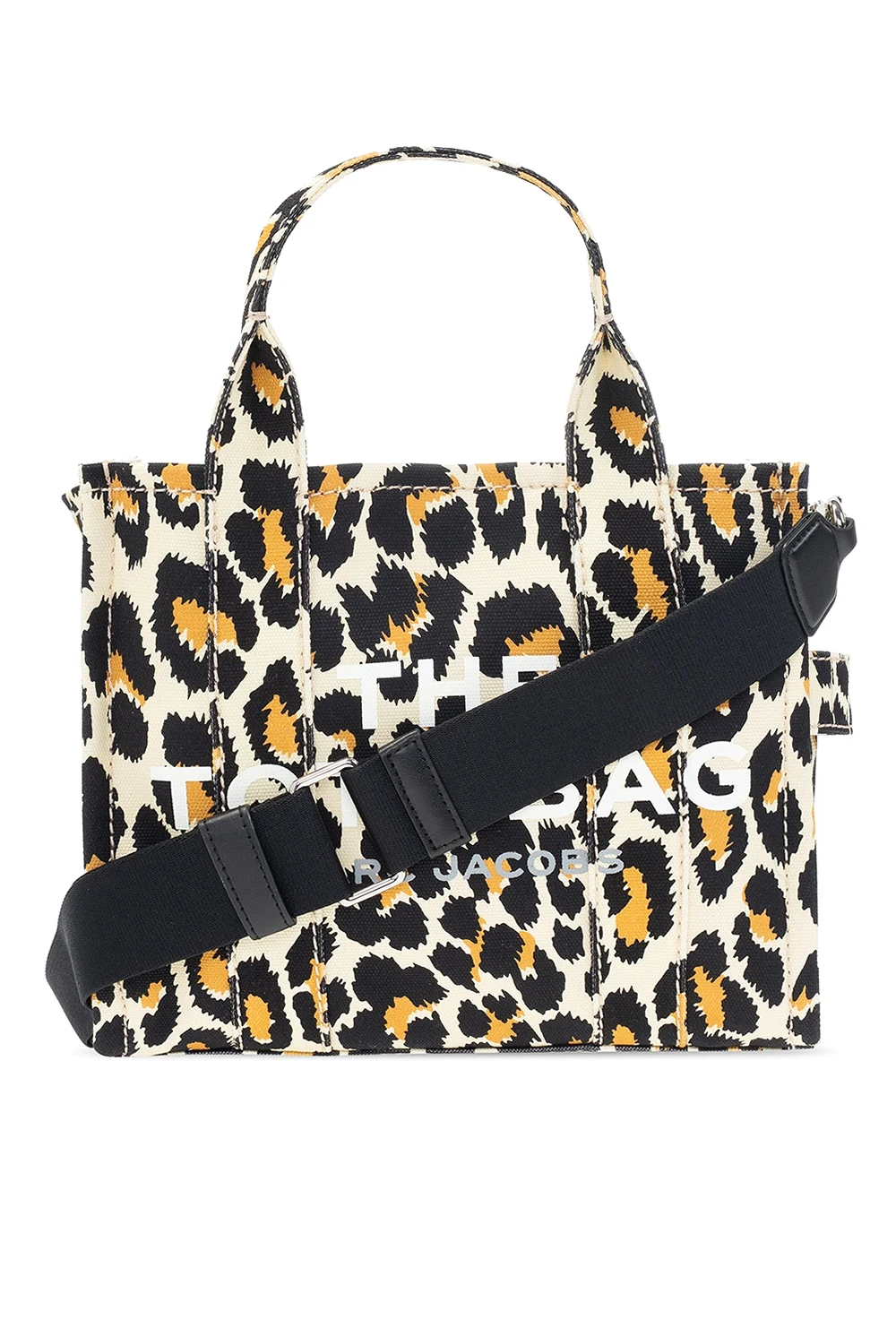 Leopard print shopper bag