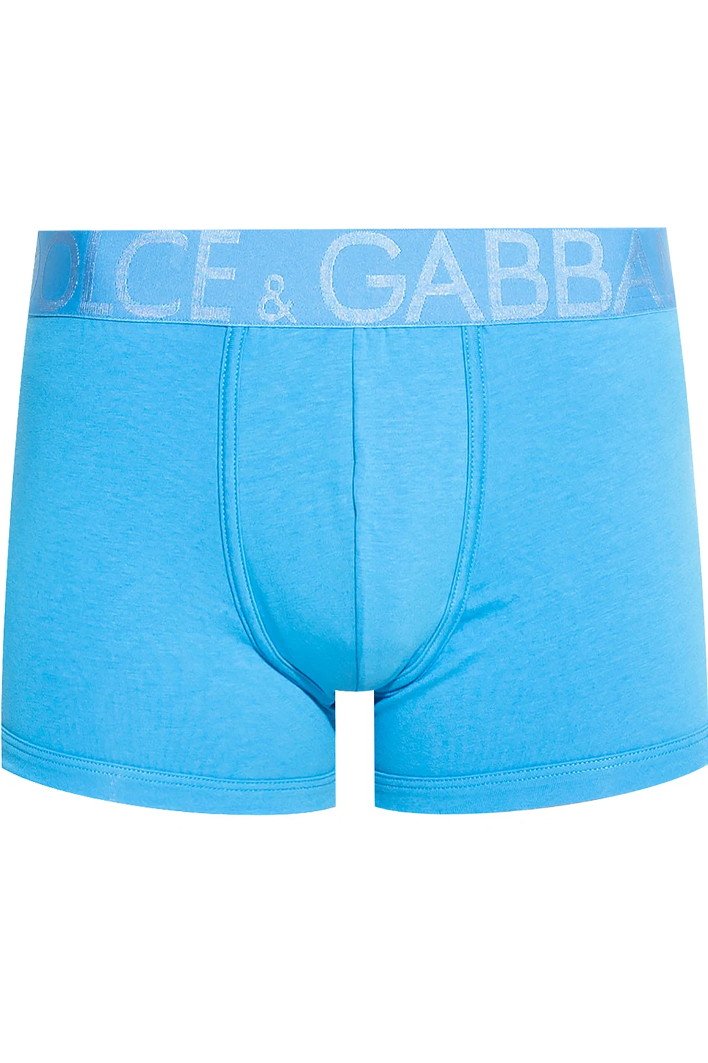 BLUE Boxers with logo