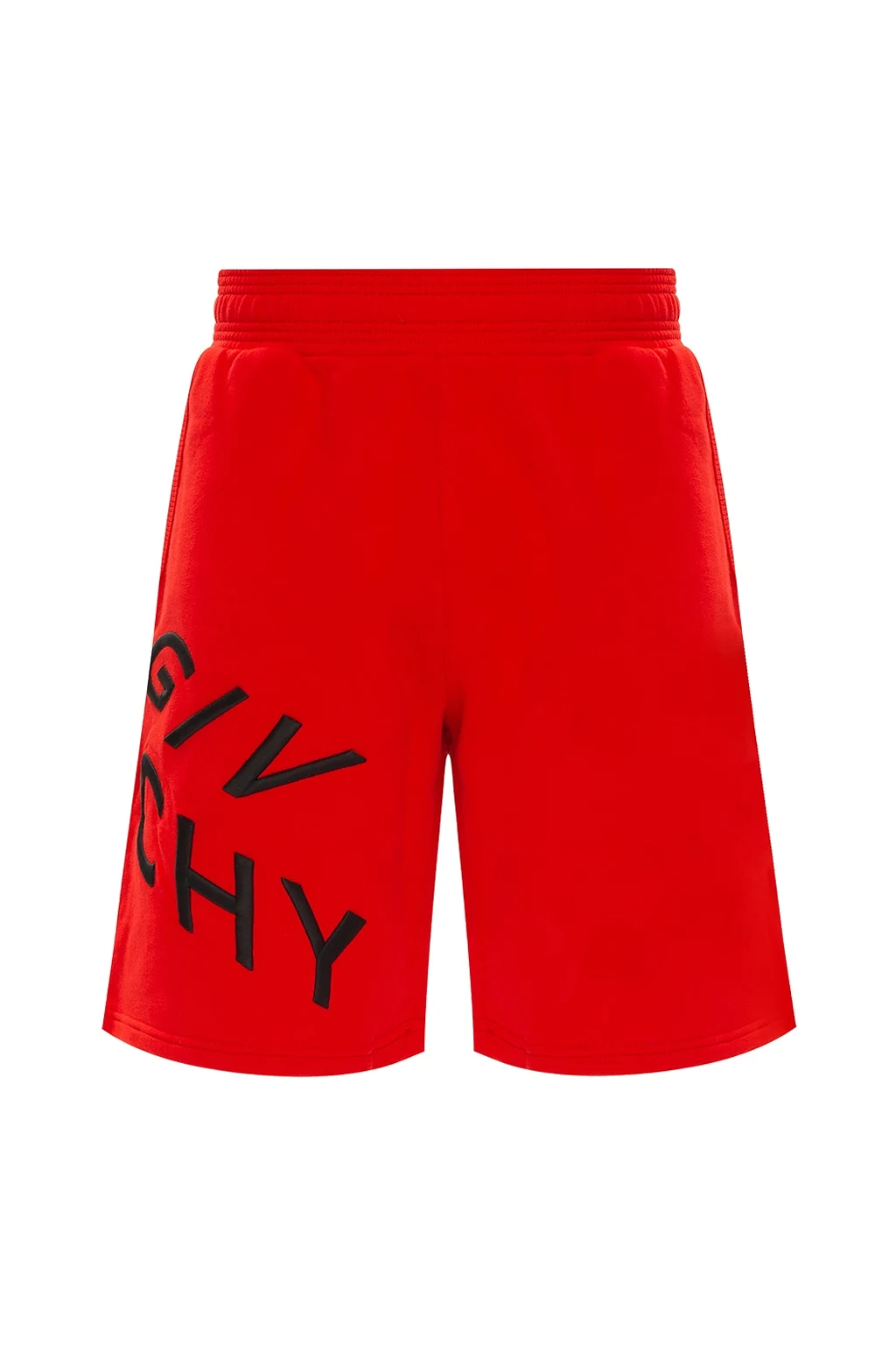 Logo-embroidered shorts