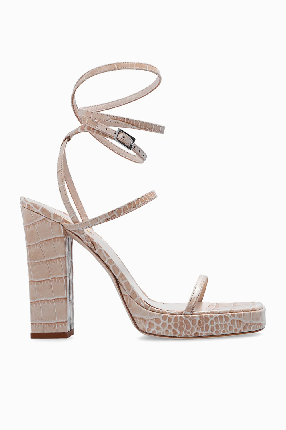 beige ‘Bianca’ heeled sandals