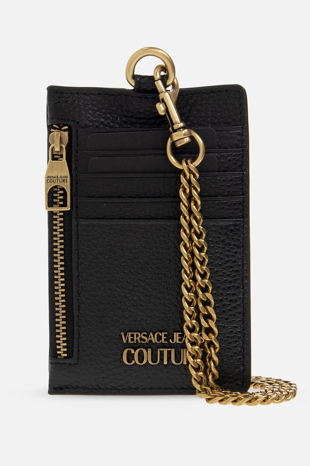 BLACK Card case on chain