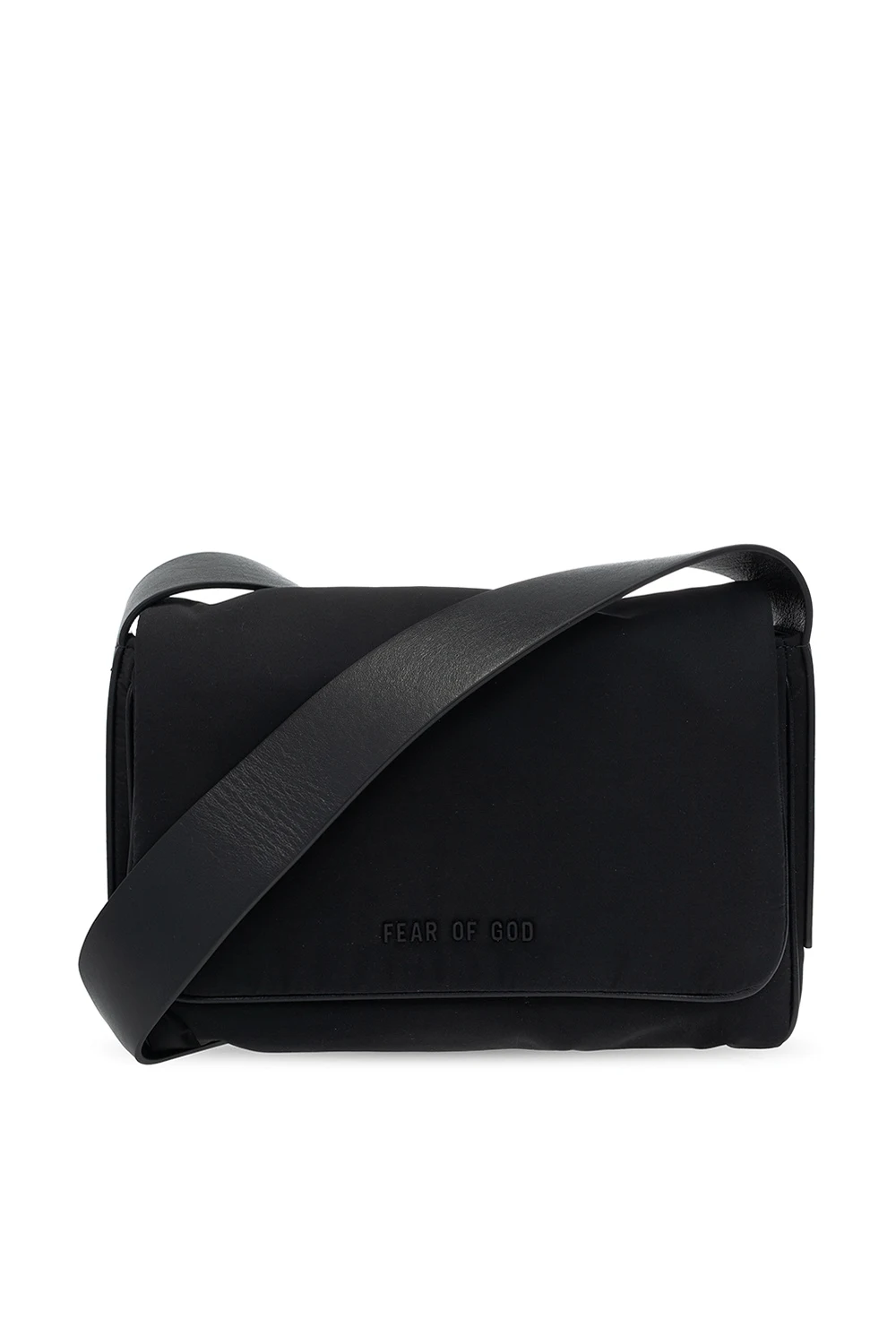 Shoulder bag with logo