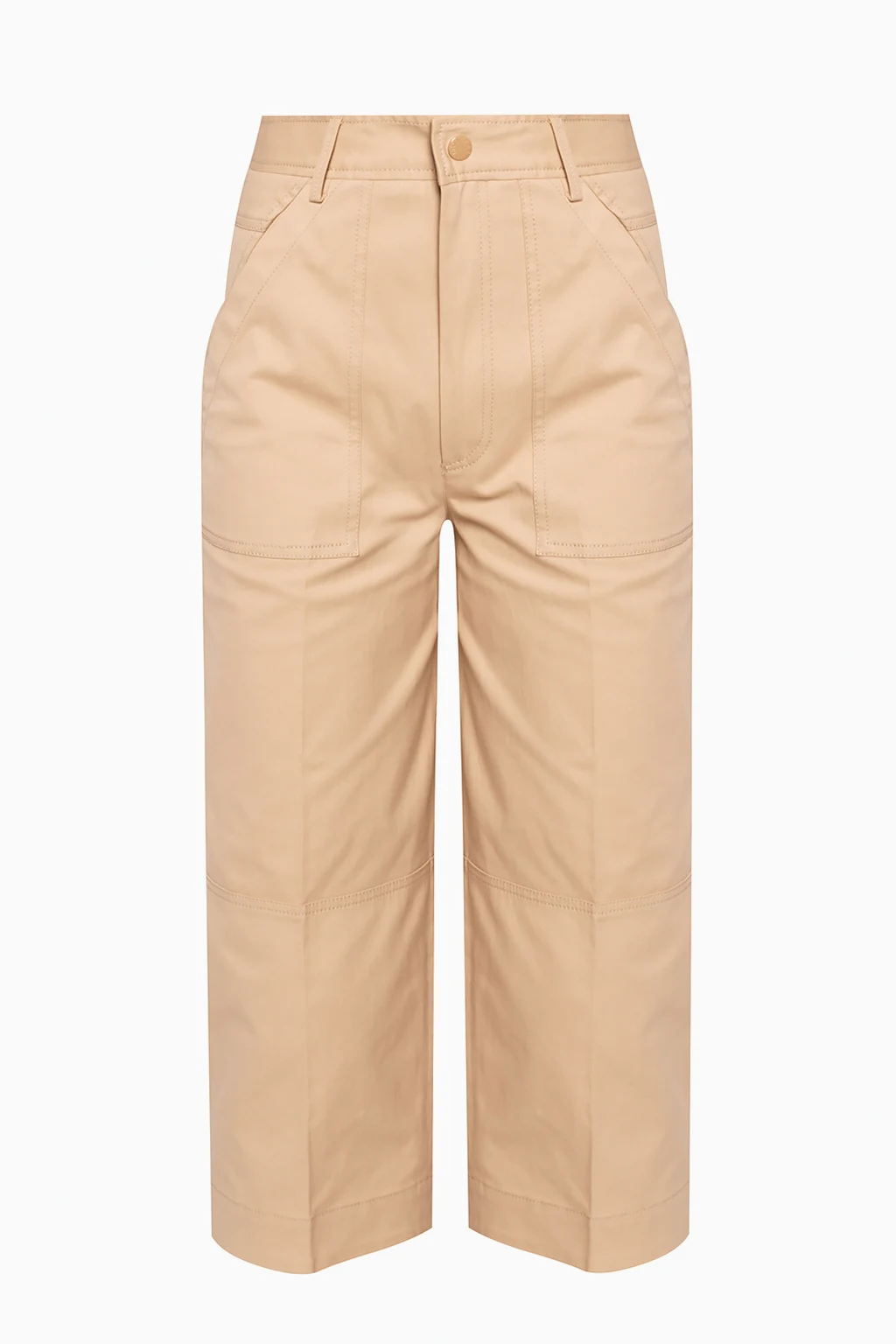 Trousers with logo