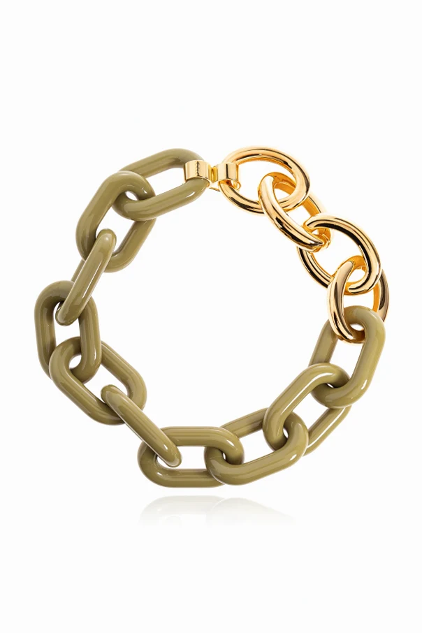 GRÜN Halskette mit dekorativen Gliedern