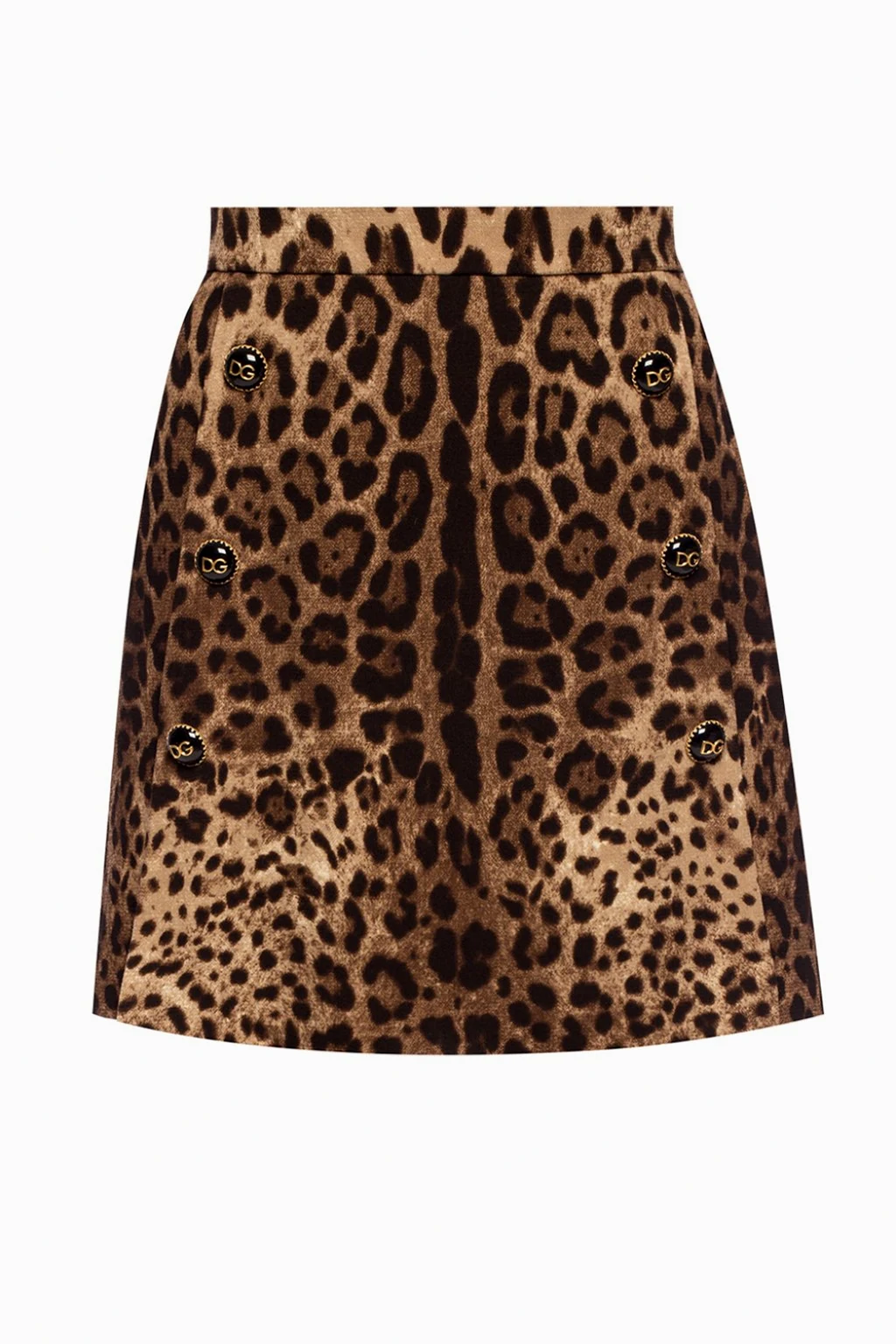 BROWN Leopard print skirt