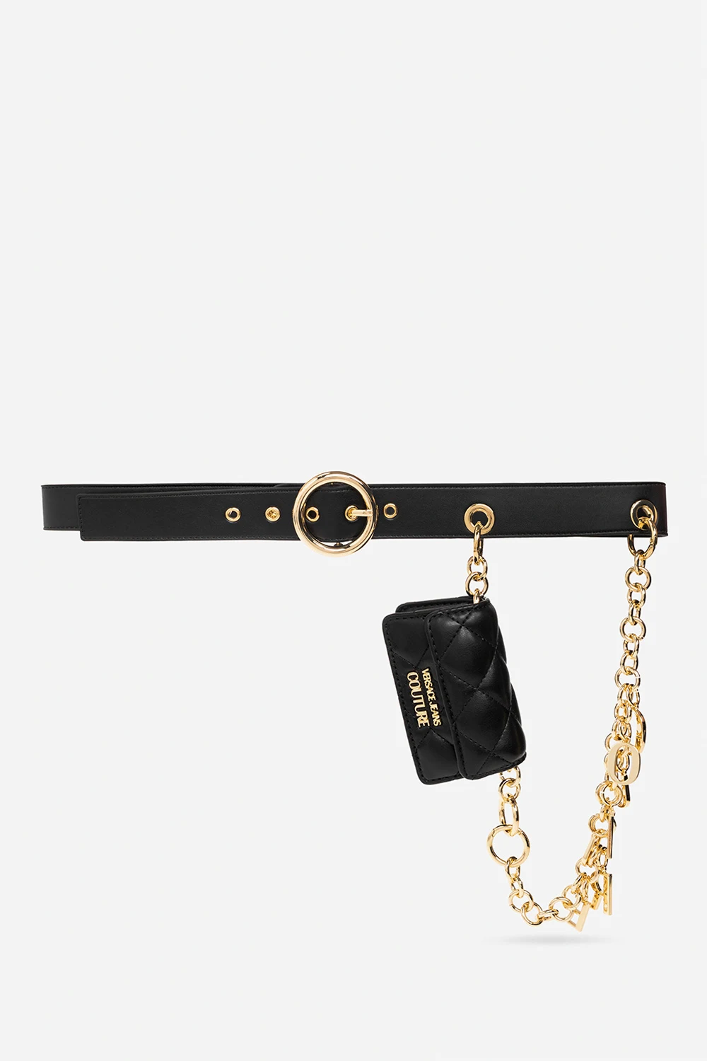 BLACK Belt with pouch