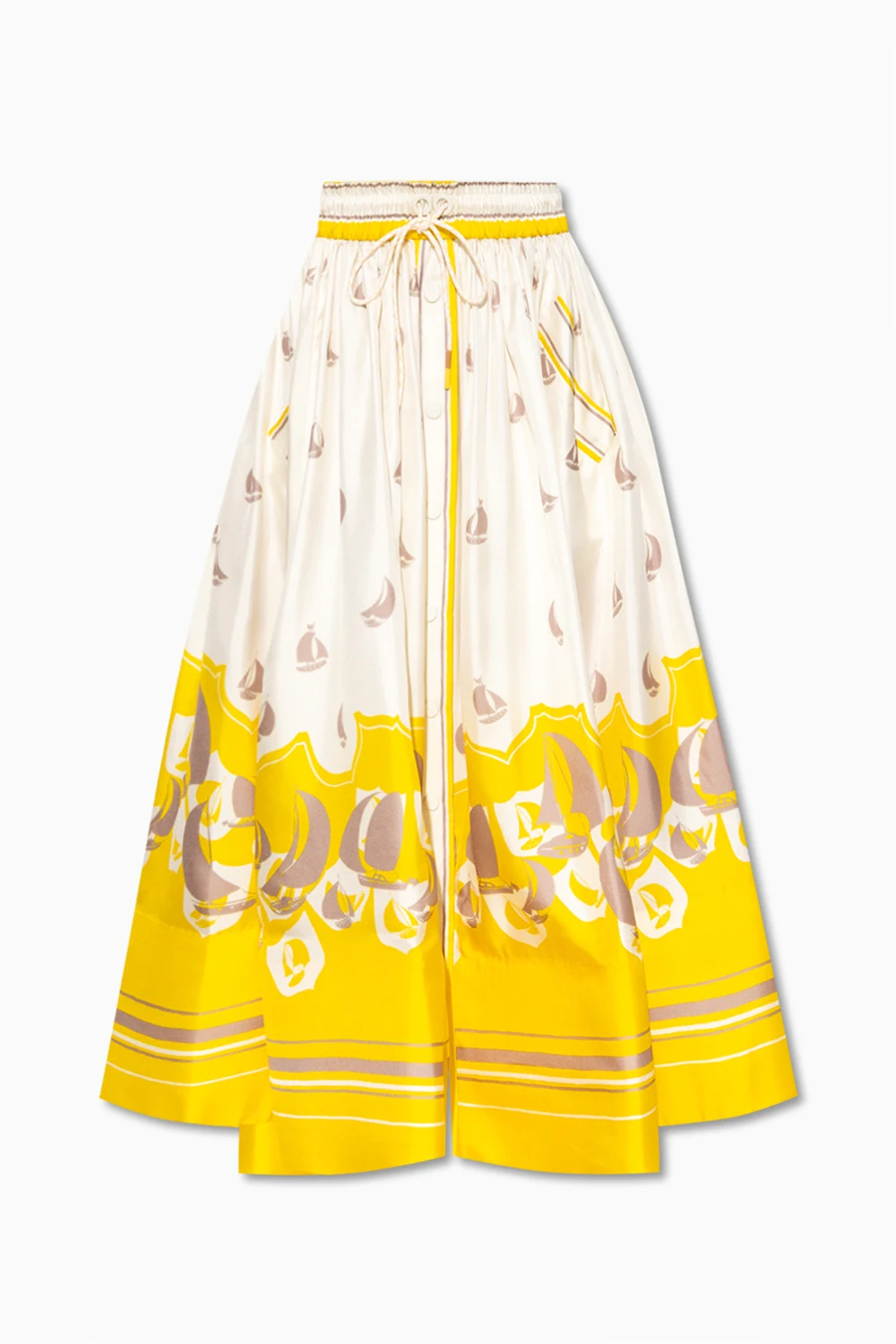 Silk skirt