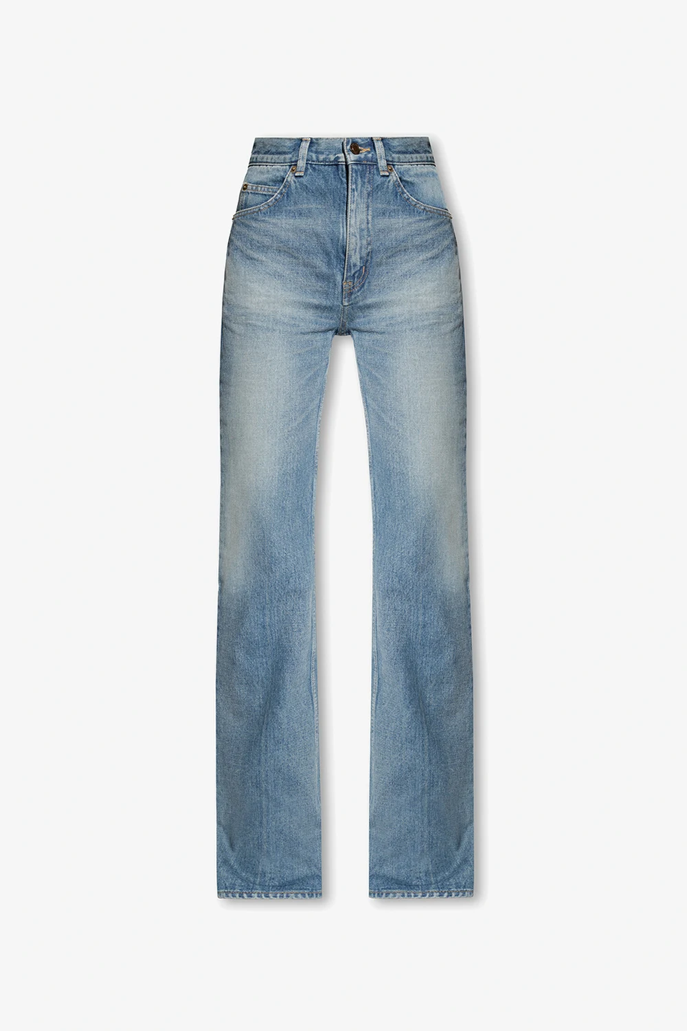 Distressed jeans