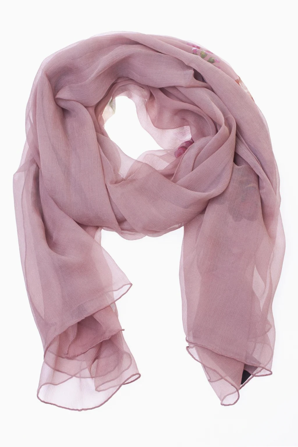 PINK Silk Scarf
