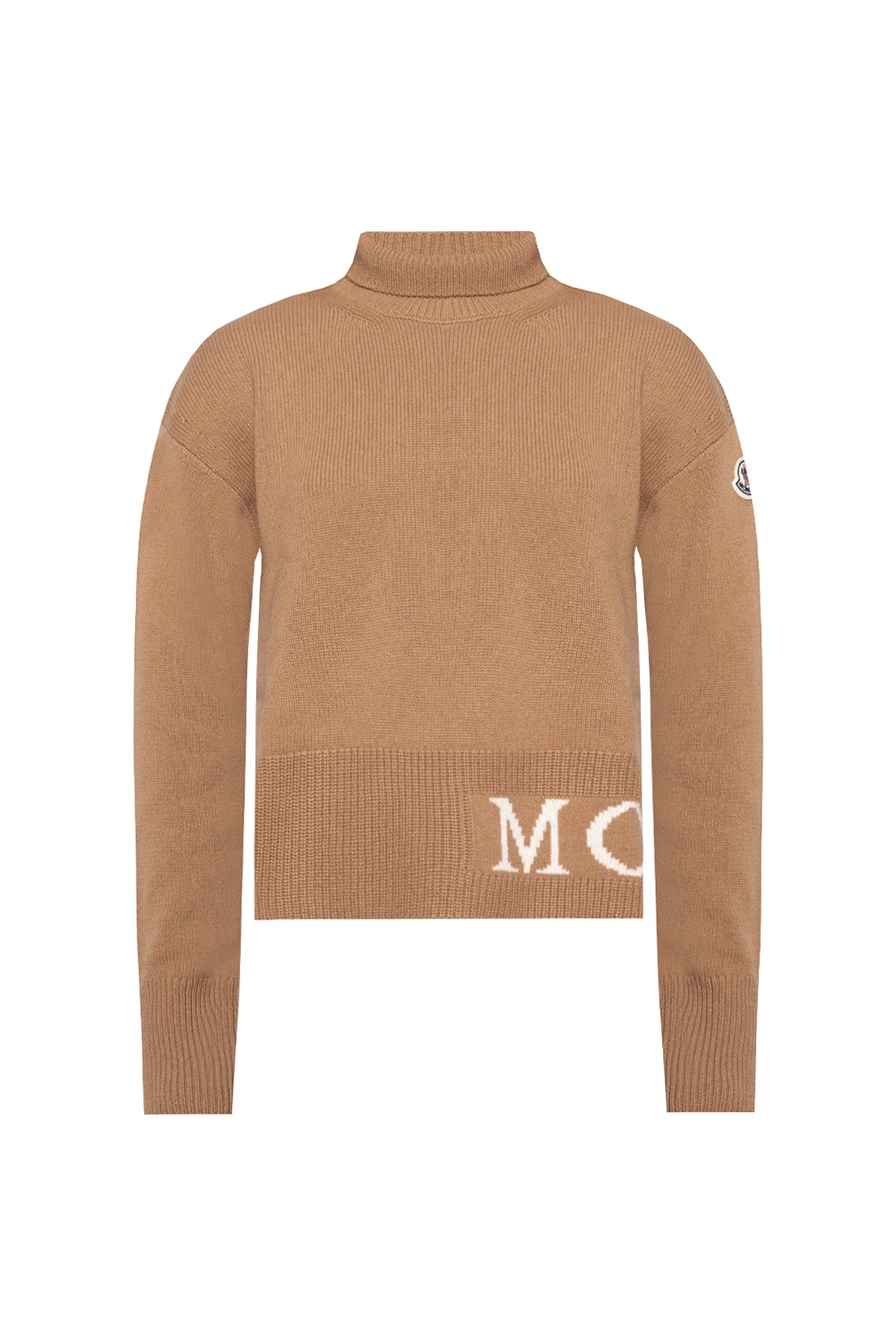 Turtleneck sweater with logo