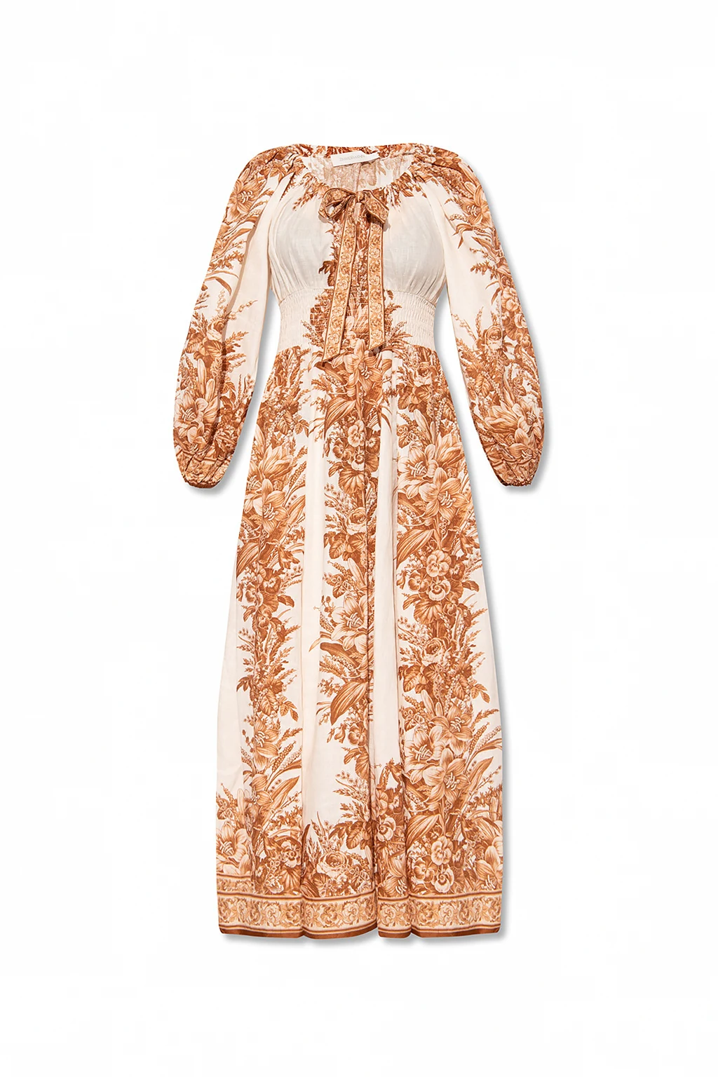 Floral-printed dress