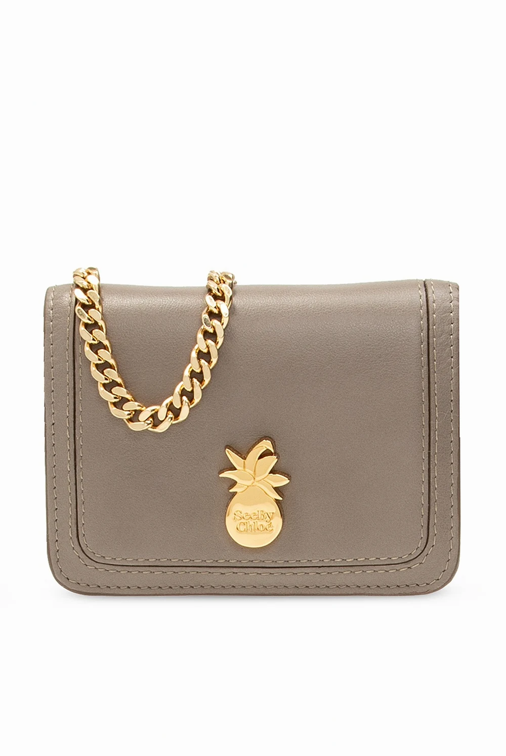 ‘Pineapple’ wallet with chain