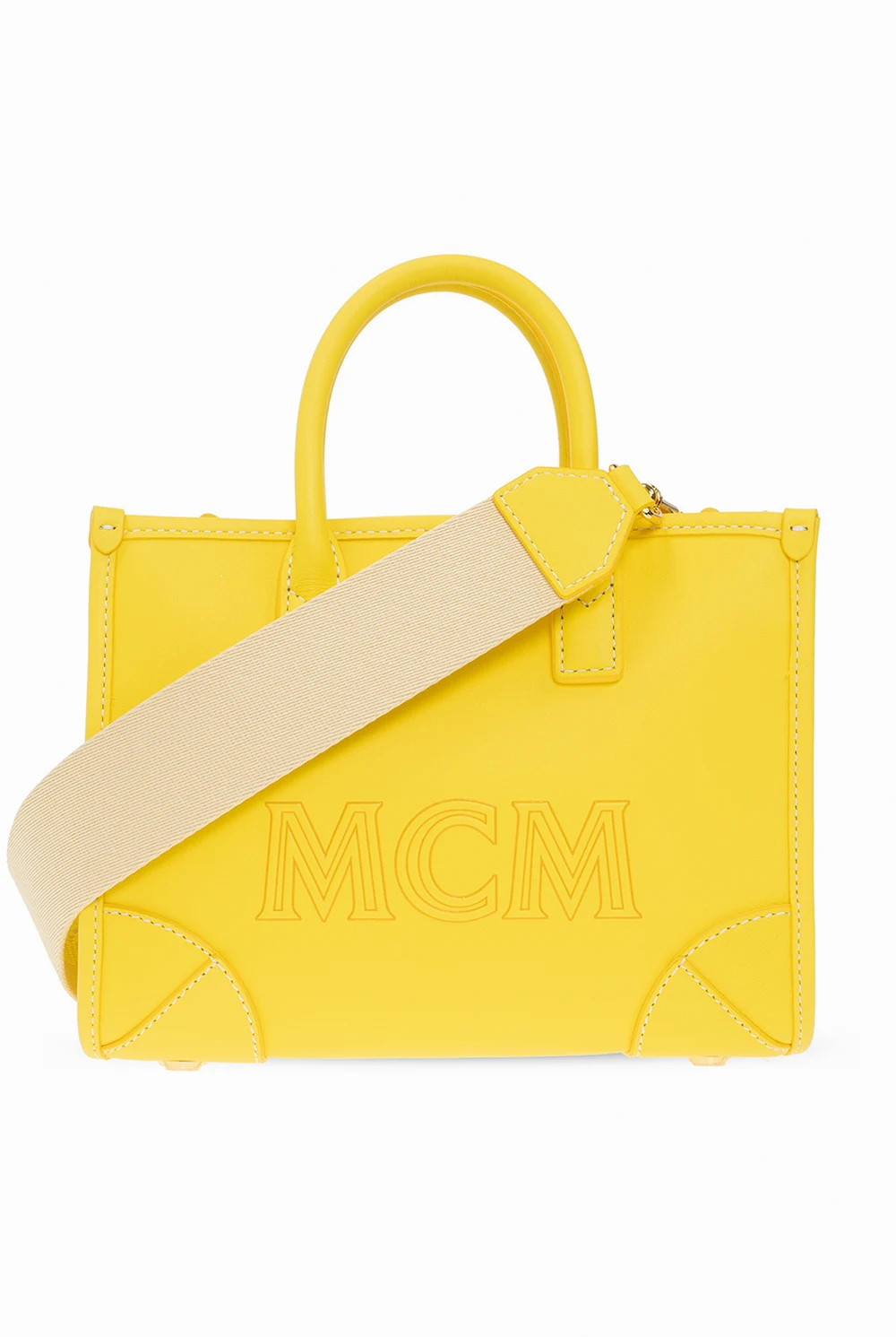 YELLOW  ‘München Mini’ shopper bag