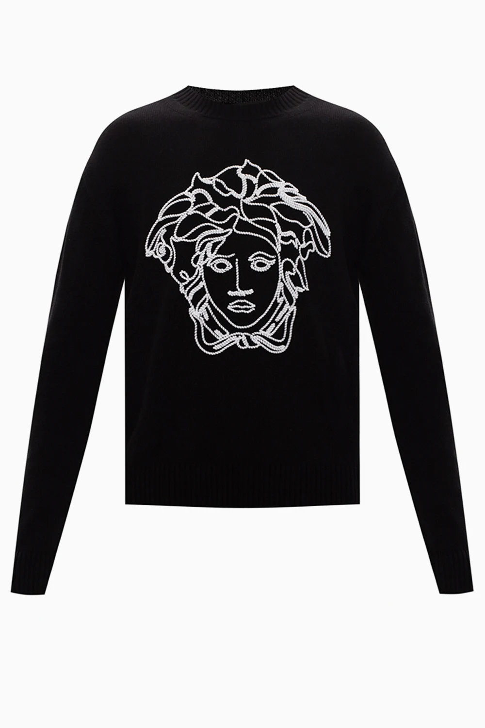 BLACK Medusa head sweater