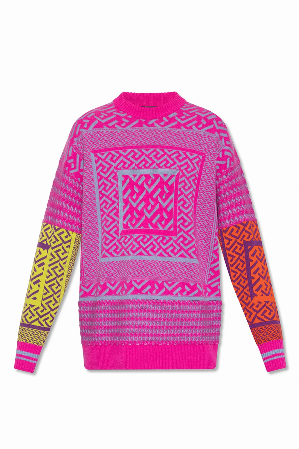 MULTICOLOUR Sweater with ‘La Greca’ pattern