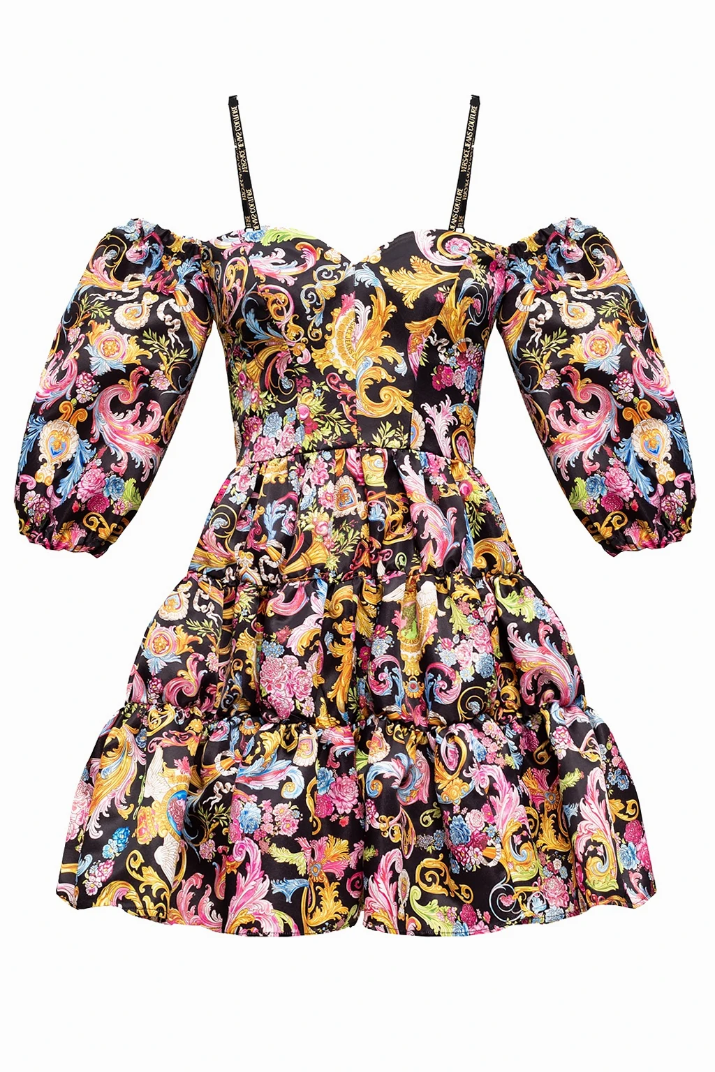 MULTICOLOUR Ruffled dress