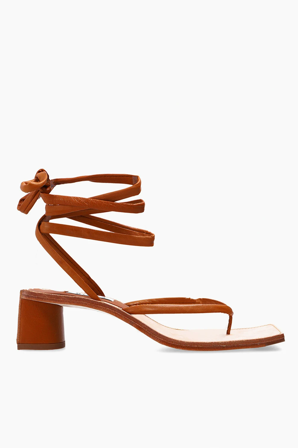 ‘Leslie’ heeled flip-flops