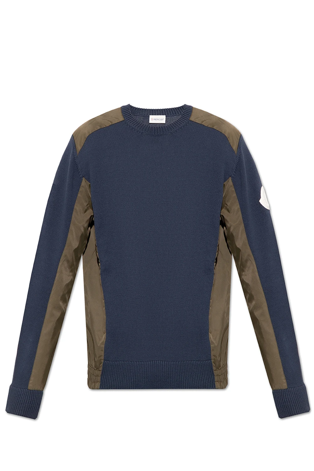 NAVY BLUE Sweater with logo