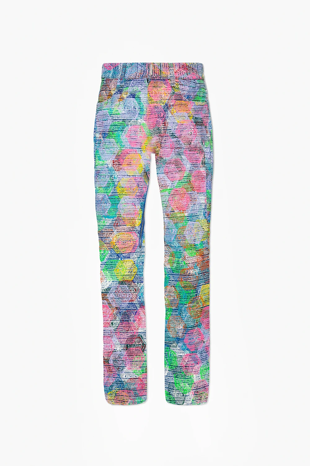 Printed jeans