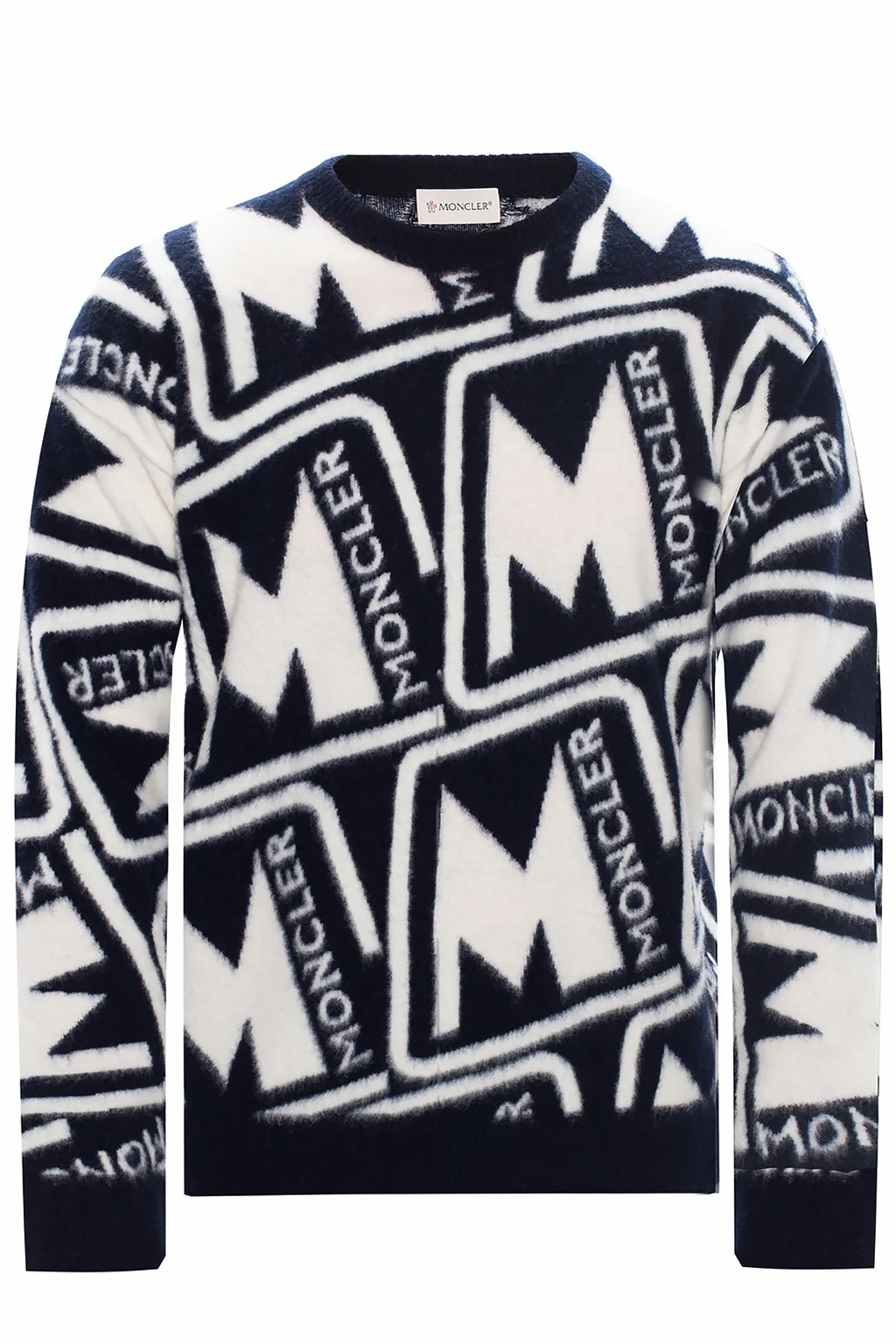 NAVY BLUE Logo sweater