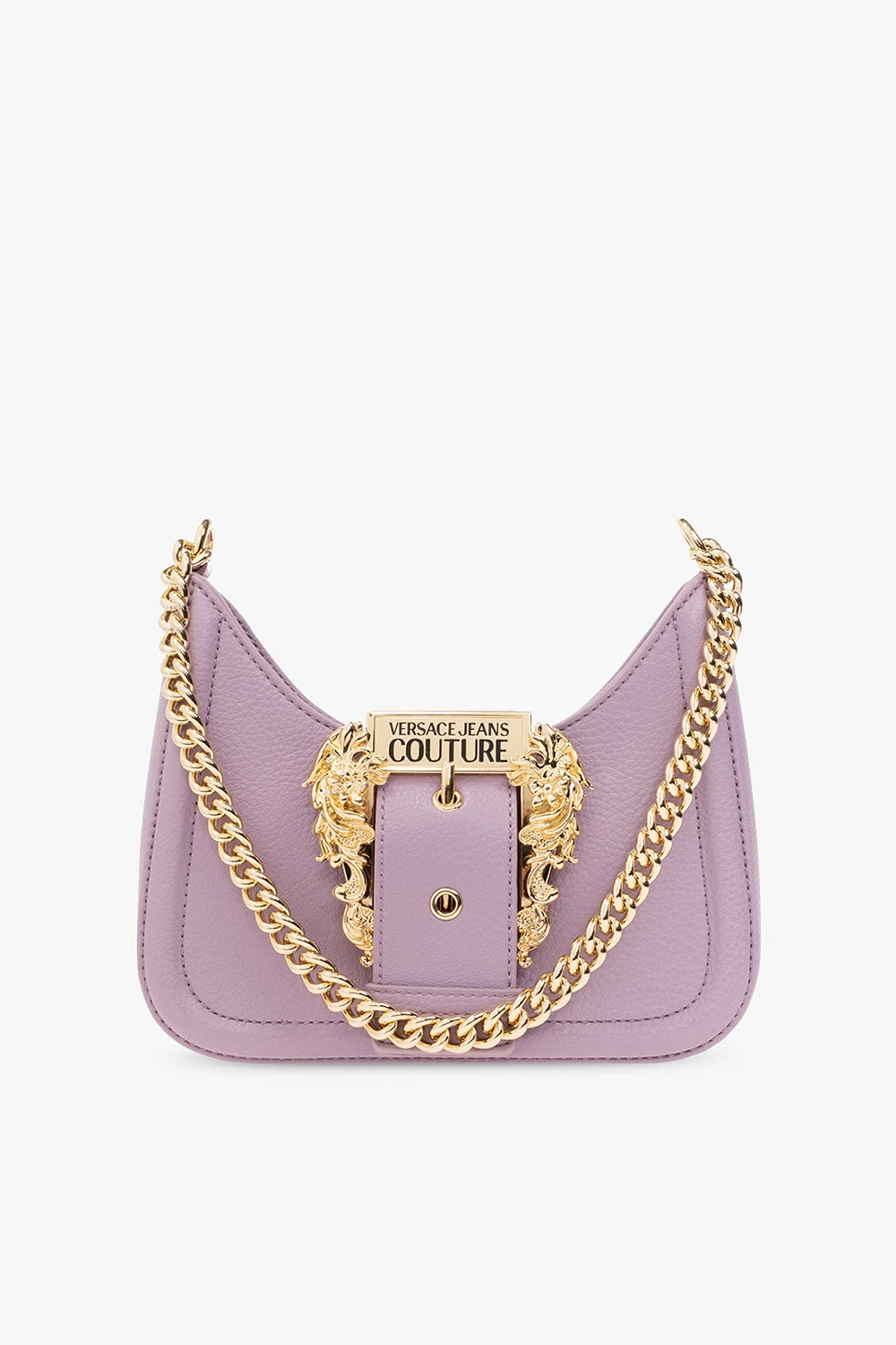 PURPLE Shoulder bag with baroque buckle