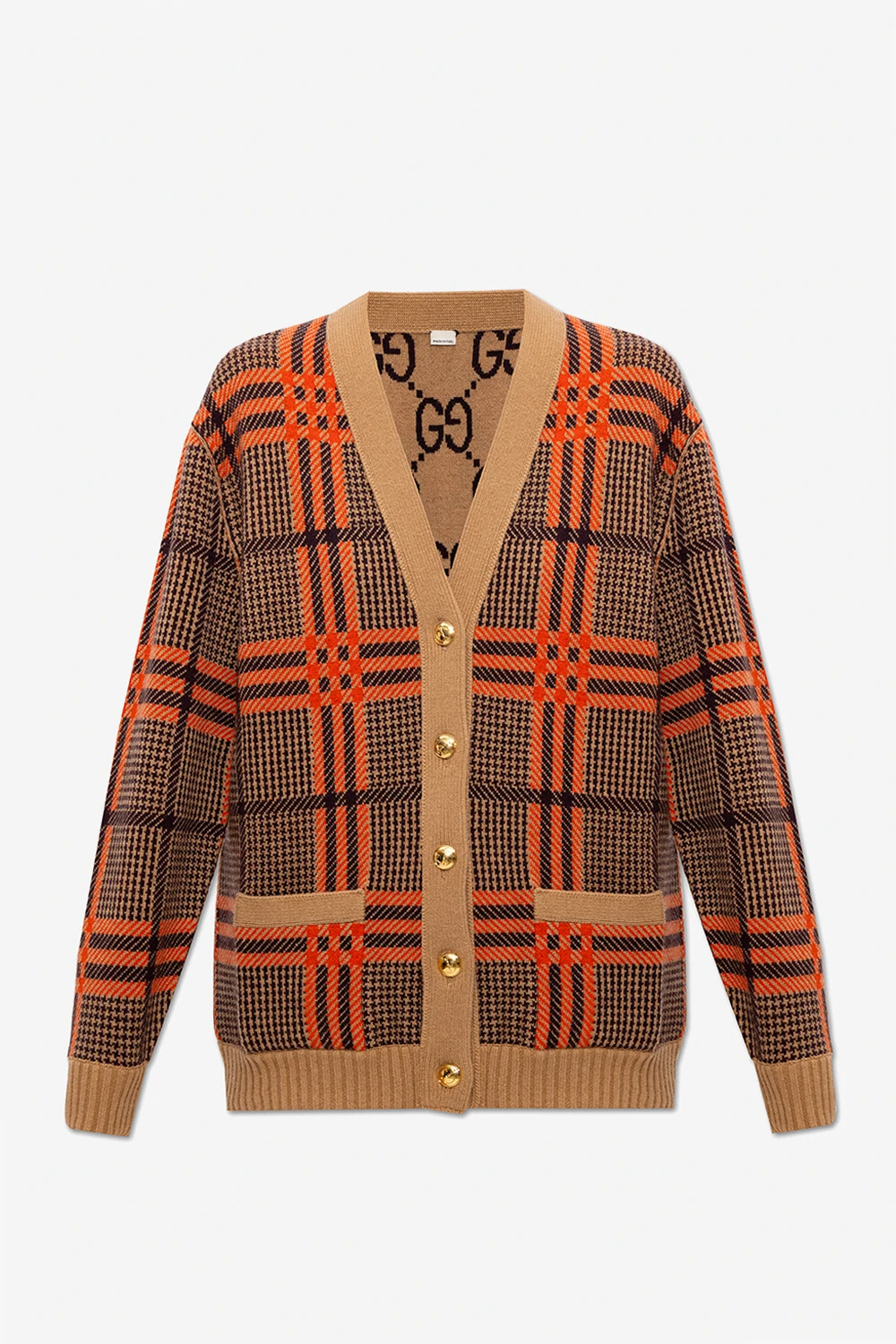 Reversible cardigan