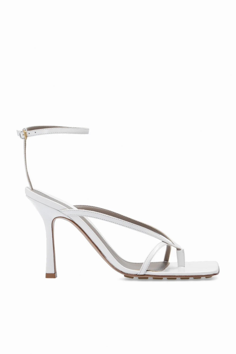‘Stretch’ heeled sandals