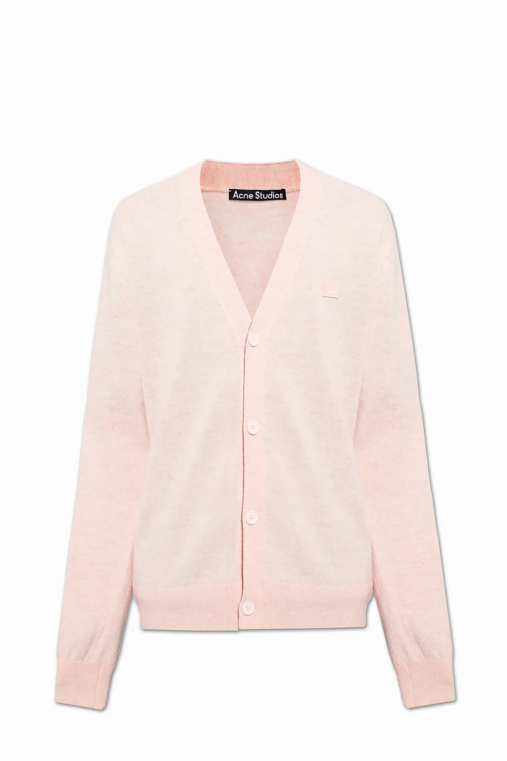 Cardigan with logo