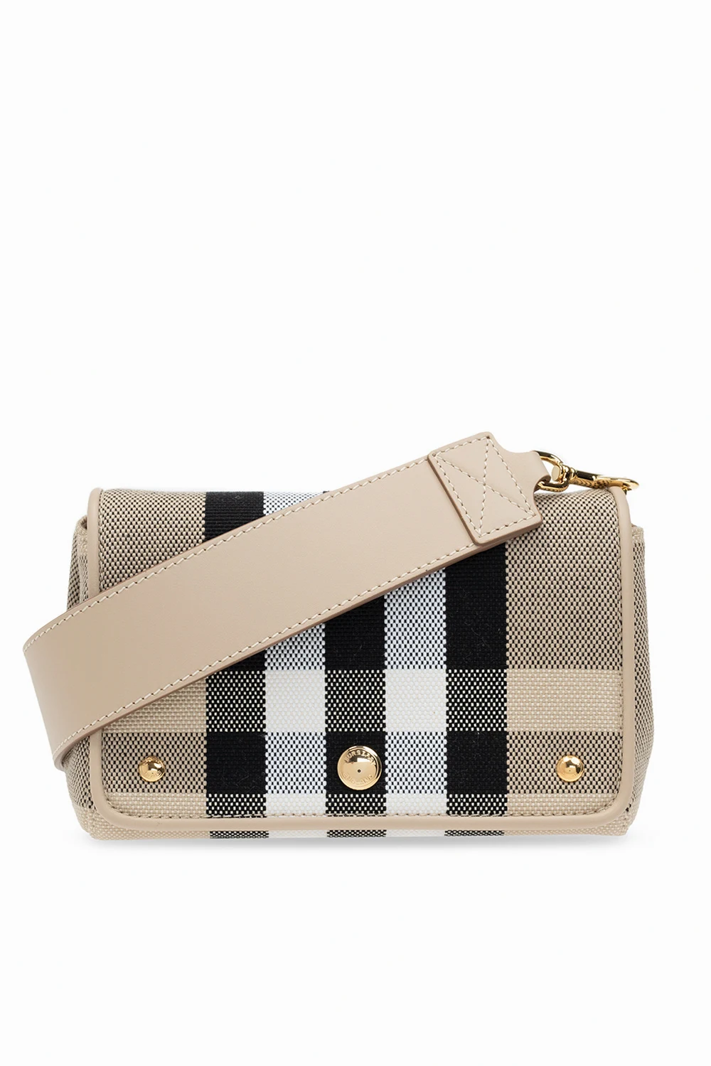beige Shoulder bag with logo