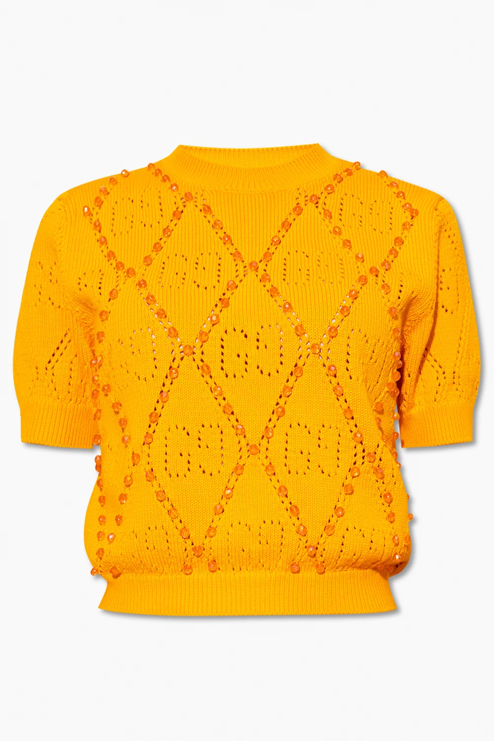 Top with appliqués