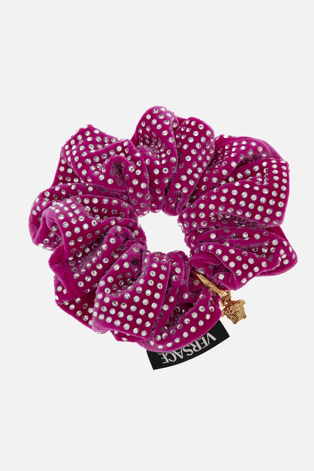 PINK Velour hair tie