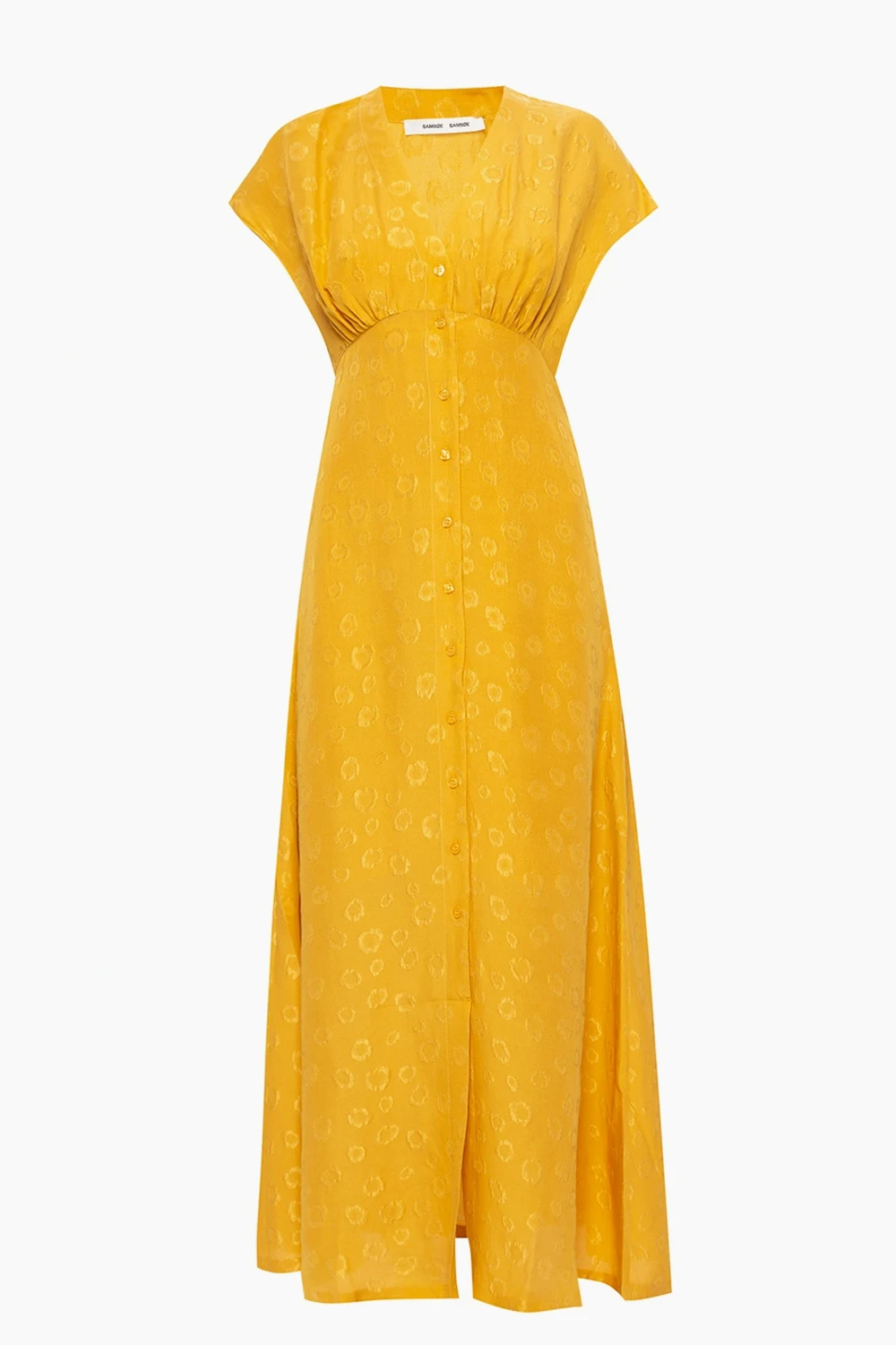 YELLOW  ‘Valerie’ sleeveless dress
