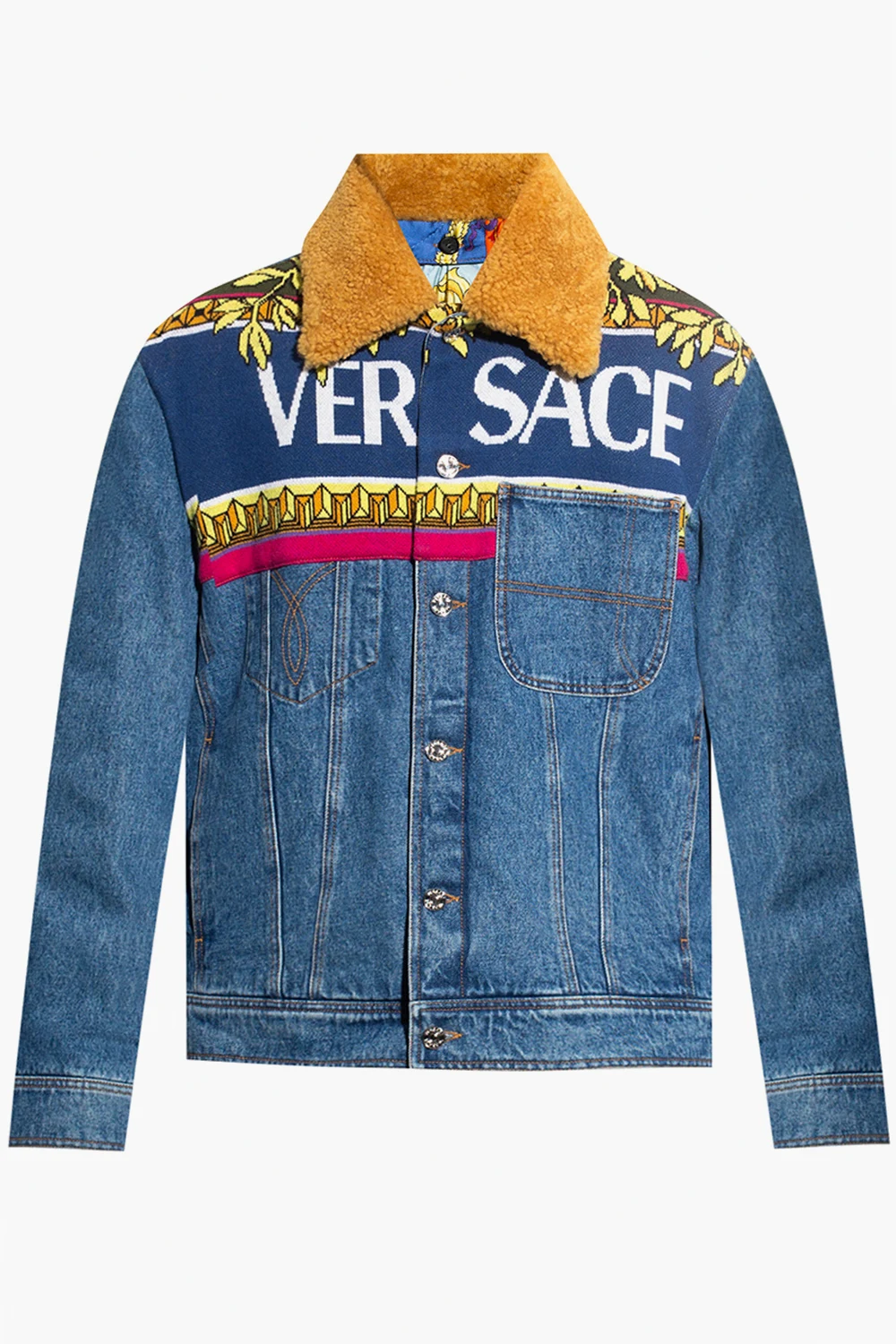 NAVY BLUE Jacket with logo