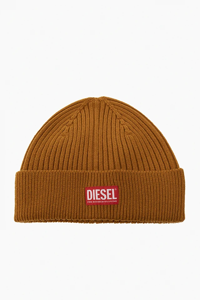 BROWN ‘K-CODER-H’ beanie